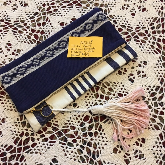 Tribe Alive Handbags - Tribe Alive fold over clutch